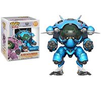 Funko - Overwatch-D.Va & Mech Exclusive (Blueberry) Figurine, Multicoloured, 29161