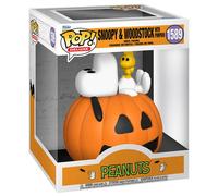 Funko Peanuts Deluxe Snoopy & Woodstock With Pumpkin