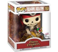 Funko Pirates Of The Caribbean Deluxe Treasure Skeleton Exclusive Figure Golden Kids