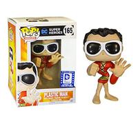 Funko Plastic Man (Legion of Collectors Exc): Pop! Heroes Vinyl Figure & 1 Compatible Graphic Protector Bundle (165 - 00026 - B)