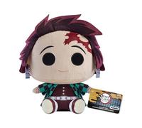 Funko Plush: Demon Slayer - 7" Tanjiro Kamado - Collectable Soft Toy - Birthday Gift Idea - Official Merchandise - Stuffed Plushie for Kids and Adults - Ideal for Anime Fans and Girlfriends