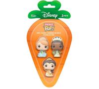 Funko Carrot Pocket POP! Disney - Cinderella, Bella and Tiana - Collectable Vinyl Figure - Gift Idea - Official Merchandise - Toys for Kids & Adults - Model Figure for Collectors and Display