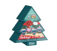 Funko Pocket Pop! Stitch Holiday - 4 Pack Tree Box - Lilo and Stitch - Keychain Novelty Keyring - Collectable Mini Figure - Stocking Filler - Gift Idea - Official Merchandise - Disney/Pixar Fans