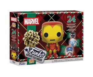 Funko Pocket POP! Calendar: Marvel - Iron Man & Spider-Man - 24 Day | Official Merch - Advent Calendar with 24 Days of Mystery Mini Figures - Christmas Countdown Gift for Fans