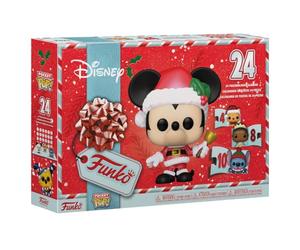 Funko Pocket POP! Countdown Calendar: Disney - Mickey & Stitch - 24 Day | Official Merch - Advent Calendar with 24 Days of Mystery Mini Figures - Christmas Countdown Gift for Fans