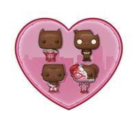 Pocket POP! 4-Pack Batman: The Animated Series (Chocolate) Valentine's Box