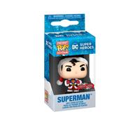Funko Pop! Keychain: DC Holiday - Superman - (WMT) - DC Comics Novelty Keyring - Collectable Mini Figure - Stocking Filler - Gift Idea - Official Merchandise - Comic Books Fans - Backpack Decor
