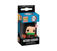 Keychain Funko Pop ! Demon Slayer Kimetsu no Yaiba Nezuko Kamado Marron TU