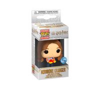 Funko POP! Keychain: Harry Potter Holiday - Hermione Granger - Collectable Vinyl Mini Figure Novelty Keyring - Stocking Filler - Gift Idea - Official Merchandise - Movies Fans - Minifigure