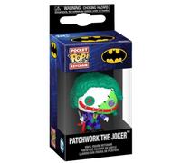 Funko Pop! Keychain: Patchwork - the Joker - DC Comics Novelty Keyring - Collectable Mini Figure - Stocking Filler - Gift Idea - Official Merchandise - Comic Books Fans - Backpack Decor