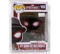 Funko Pop 1028 City Sounds Suit Miles Morales Marvel Spider-Man 2 Vinyl Figure