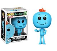 Funko Pop! 12441 Animation: Rick and Morty - Mr. Meeseeks Vinyl Figure (Random model) Multi One Size