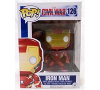 Funko Pop 126 Iron Man Marvel MCU Captain America Civil War Vinyl Figure