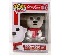 Funko Pop! Ad Icons: Coca Cola Polar Bear-Cola - Polar Bear #58 - Collectable Vinyl Figure - Gift Idea - Official Merchandise - Toys for Kids & Adults - Ad Icons Fans - Model Figure for Collectors