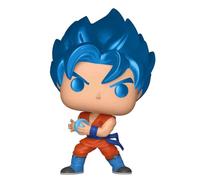 Funko Pop! 37691 Dragon Ball Super - SSGSS Goku Kamehameha Metallic Vinyl-Figure Exclusive Special Edition