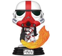 Funko POP! Star Wars: The Mandalorian - Incinerator Stormtrooper | Official Sci-Fi Merch - Collectable Vinyl Figurine for Shelf Display - Birthday Gift Idea for Fans and Collectors