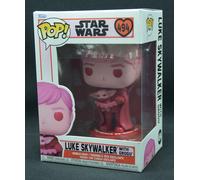 Funko Pop 494 Luke Skywalker With Grogu Vinyl Figure Star Wars Valentines Nip