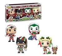 Funko! POP 4PK DC Holiday, FUN58577, Multicoloured