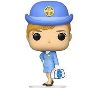 Funko – Pop! Vinyl Figure – Ad Icons: Pan Am Stewardess – White Bag – 10 cm