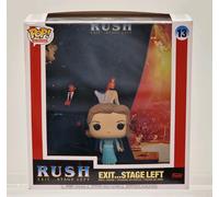 Funko Pop! Albums: Rush Album - Exit Stage Left - Music - Collectable Vinyl Figure - Gift Idea - Official Merchandise - Toys for Kids & Adults - Music Fans - Model Figure for Collectors and Display