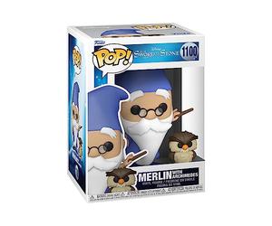 Funko POP! and Buddy: SitS: Merlin With Archimedes - Sword In the Stone - Collectable Vinyl Figure - Gift Idea - Official Merchandise - Toys for Kids & Adults - Movies Fans