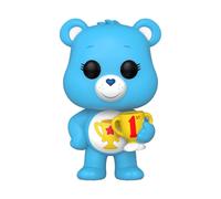 Funko POP! Animation: CB40- Champ Bear - Flocked CH - Care Bears - Collectable Vinyl Figure - Gift Idea - Official Merchandise - Toys for Kids & Adults - TV Fans - Model Figure for Collectors