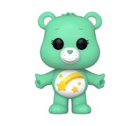 Funko POP! Animation: CB40- Wish True Heart Bear - Flocked CH - Care Bears - Collectable Vinyl Figure - Gift Idea - Official Merchandise - Toys for Kids & Adults - TV Fans