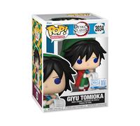 Funko POP! Animation: Demon Slayer - Giyu (Holidays) - Amazon Exclusive | Official Anime Merch - Collectable Vinyl Figurine for Shelf Display - Birthday Gift Idea for Fans and Collectors