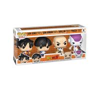 Funko POP! Animation: Dragon Ball 4 Pack - Goku, Gohan, Krillin, Frieza | Official Merch - Collectable Vinyl Figurine for Shelf Display - Birthday Gift Idea for Fans and Collectors