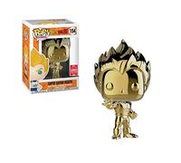 Funko Pop! Animation Dragonball Z Super Saiyan Vegeta Gold Chrome SDCC 21018 Summer Convention Limited Edition