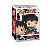 Funko POP! Animation: Fire Force - Shinra Kusakabe With Fire - Collectable Vinyl Figure - Gift Idea - Official Merchandise - Toys for Kids & Adults - Anime Fans - Model Figure for Collectors