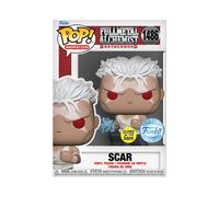 Funko Pop Animation Fullmetal Alchemist Brotherhood Scar #1486 GITD