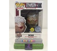 Funko POP! Animation: FMA: B - Scar - Glow In the Dark - Full Metal Alchemist: Brotherhood - Amazon Exclusive - Collectable Vinyl Figure - Gift Idea - Official Merchandise - Toys for Kids & Adults