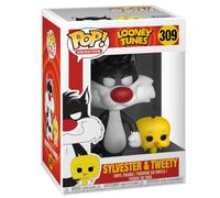 Funko POP! Animation Looney Tunes Sylvester Cat & Tweety - Collectable Vinyl Figure - Gift Idea - Official Merchandise - Toys for Kids & Adults - TV Fans - Model Figure for Collectors and Display
