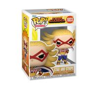 Funko POP! Animation: My Hero Academia (MHA) - Star and Stripe | Official Anime Merch - Collectable Vinyl Figurine for Shelf Display - Birthday Gift Idea for Fans and Collectors