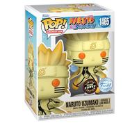 Funko Pop! Animation: Naruto Shippuden - Naruto Uzumaki in Kurama Link Mode with Rasengan Glow Chase Special Edition Multicolor Exclusive Vinyl Figure #1469