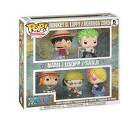 Funko Pop! Animation: One Piece - Monkey D. Luffy/Roronoa Zoro/Nami/Usopp/Sanji, 5-Pack - Collectable Vinyl Figure - Gift Idea - Official Merchandise - Toys for Kids & Adults