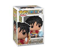 Funko Pop! Animation: One Piece - Red Hawk Luffy - Glow In the Dark - Chase - Amazon Exclusive - Collectable Vinyl Figure - Gift Idea - Official Merchandise - Toys for Kids & Adults - Anime Fans