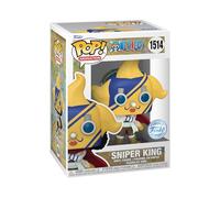 Funko Pop! Animation: OP - Sniper King - 1/6 Odds for Rare Chase Variant - One Piece - Collectable Vinyl Figure - Gift Idea - Official Merchandise - Toys for Kids & Adults - Anime Fans