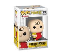 Funko POP! Animation: Peanuts - Charlie Brown - CB Age 3+ With Kite - Classic Peanuts - Collectable Vinyl Figure - Gift Idea - Official Merchandise - Toys for Kids & Adults - Cartoons Fans