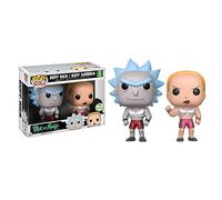 Funko POP Animation Rick and Morty 2pk Vinyl Buff Rick/Buff Summer (ECCC Spring Convention Exclusive)