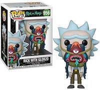 Funko POP! Animation: Rick Sanchez & Morty - Rick Sanchez With Glorzo Morty Vinyl - Rick and Morty - Collectable Vinyl Figure - Gift Idea - Official Merchandise - Toys for Kids & Adults - TV Fans