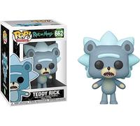 Funko POP! Animation: Rick Sanchez & Morty - Teddy Rick Sanchez - 1/6 Odds for Rare Chase Variant - (Styles May Vary) - Rick and Morty - Collectable Vinyl Figure - Gift Idea - Official Merchandise