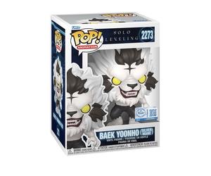 Funko POP Animation Solo Leveling 2273 Baek Yoonho (Silver Mane) Exclusive NEW