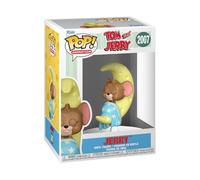 Funko POP! Animation: Tom and Jerry - Jerry Sleeping on Moon | Official Cartoon/Animation Merch - Collectable Vinyl Figurine for Shelf Display - Birthday Gift Idea for Fans and Collectors