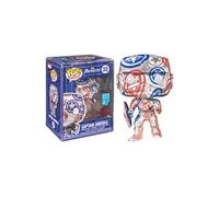 Funko Pop! Art Series: Marvel Avengers - Captain America (Special Edition), One Size