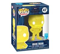 Funko Pop Art Series - Marvel - Iron Man with Stack Pop Protector #47