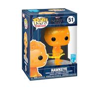 Funko Pop! Artist Series Age 3+: Marvel Infinity Saga - Hawkeye - Orange - Avengers - Collectable Vinyl Figure - Includes Premium Plastic Protector Display Case - Gift Idea - Official Merchandise