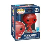 Funko Pop! Artist Series: Marvel Infinity Saga - Black Widow - Red - Avengers - Collectable Vinyl Figure - Includes Premium Plastic Protector Display Case - Gift Idea - Official Merchandise