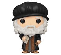 Funko POP! Artists: Leonardo Da Vinci - Image Rights | Official Ad Icons Merch - Collectable Vinyl Figurine for Shelf Display - Birthday Gift Idea for Fans and Collectors